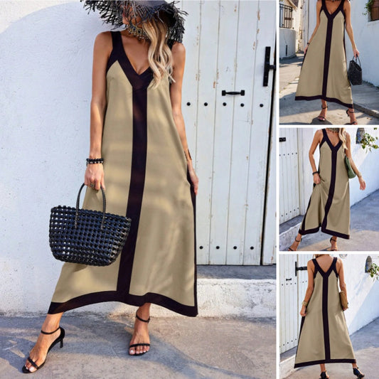 Aava™ | Elegantti Patchwork Mekko Kevääseen